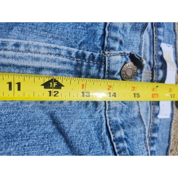 2 Levi Strauss Signature Carpenter Jeans Blue Denim Mens Size 50 Workwear - Picture 11 of 14